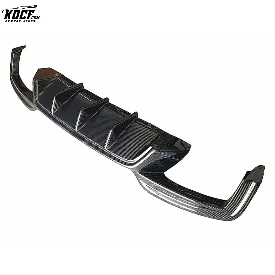 2014-2017 MP style Carbon Fiber Rear Bumper Lip Diffuser Lip For BMW F06 F12 F13 M6 Coupe Sedan