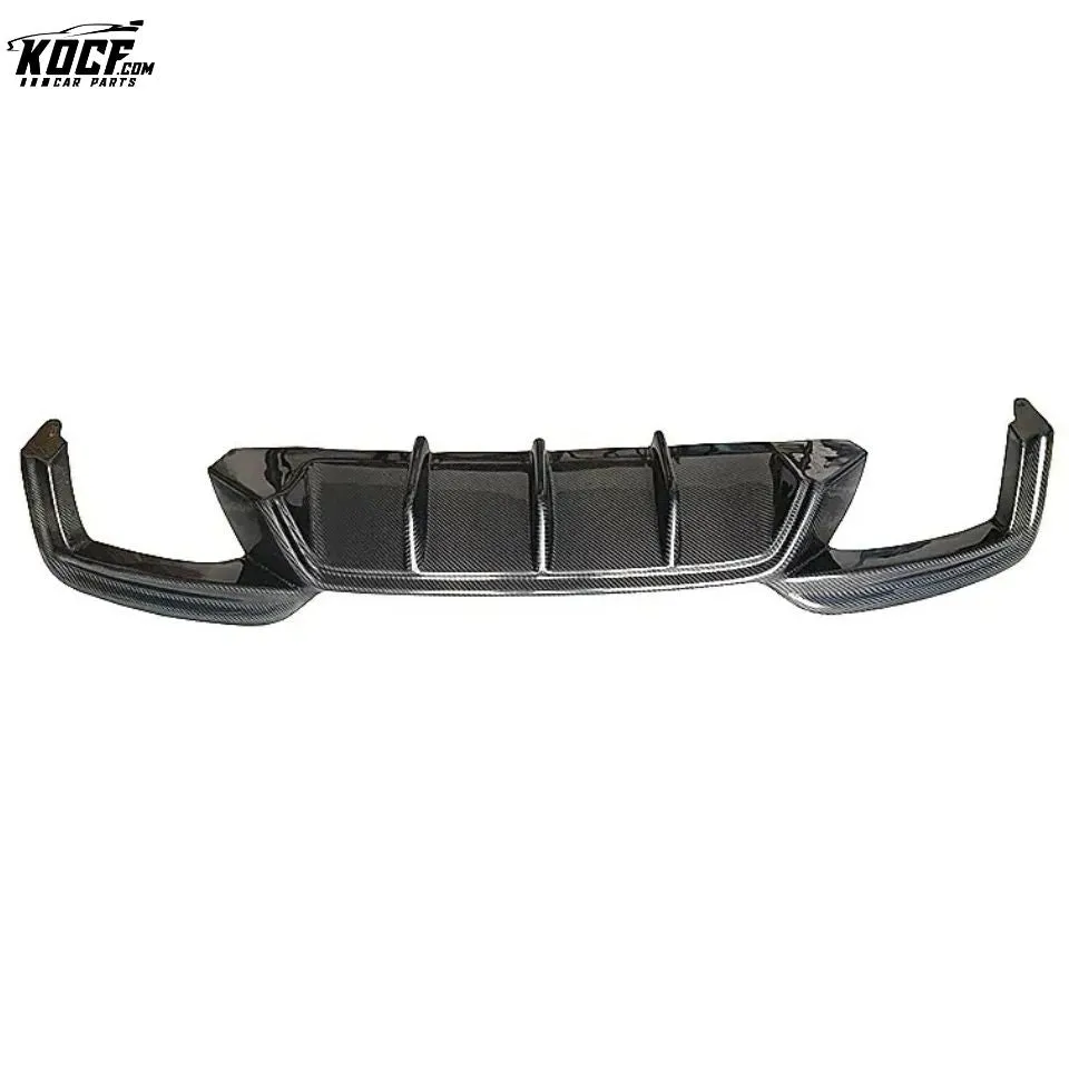2014-2017 MP style Carbon Fiber Rear Bumper Lip Diffuser Lip For BMW F06 F12 F13 M6 Coupe Sedan