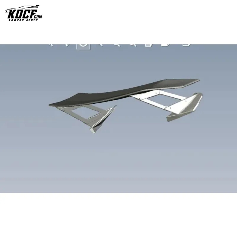 2022 BRZ GR86 Spoiler V-II style Carbon Fiber Rear Spoiler Wing For Subaru BRZ Toyota GR86 ZD8 ZN8