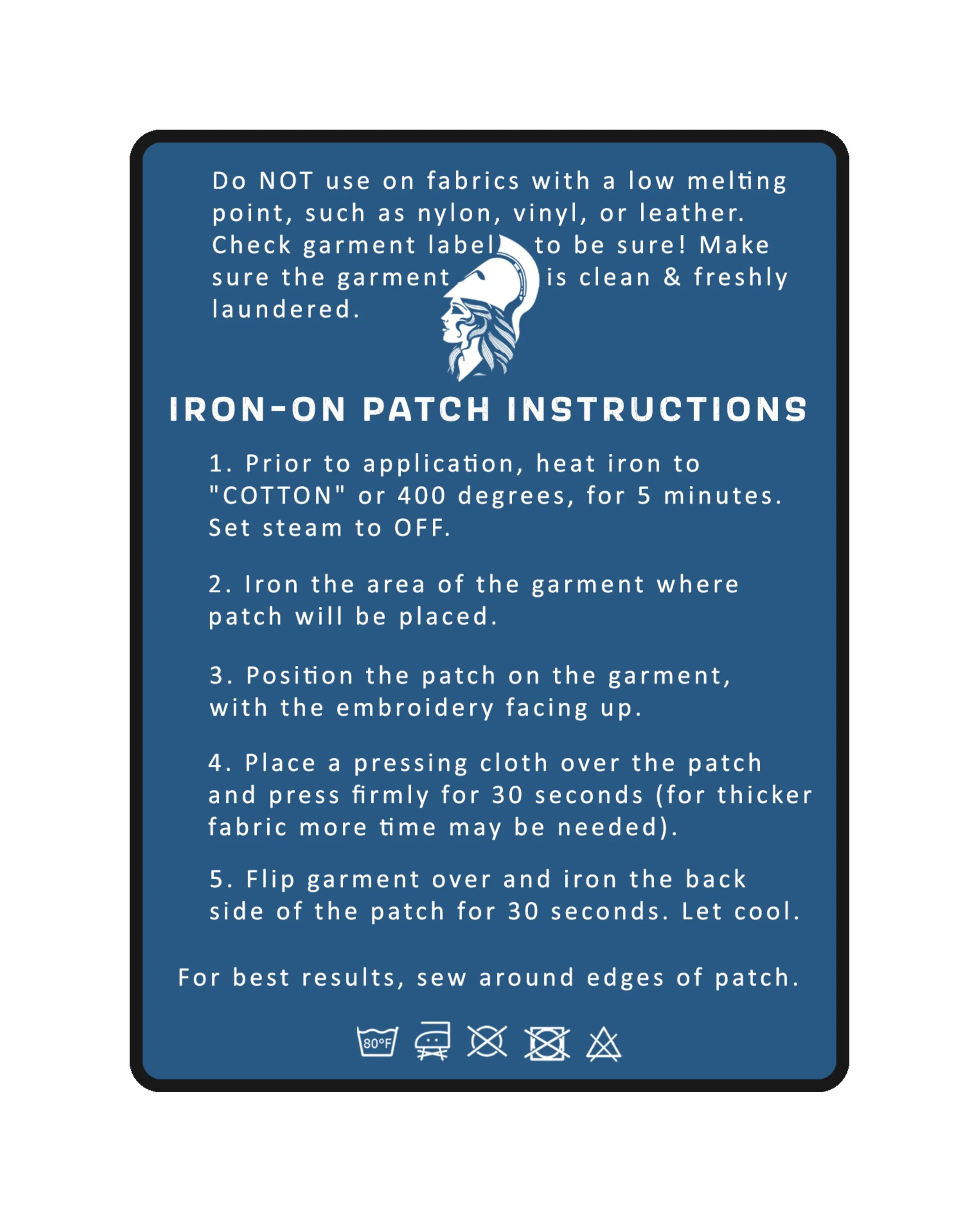 Additional CUSTOM Patch - Up To 11" - Your Own Artwork - Up to 10 Colors - a USA Company - Embroidered Appliques for Clothing Vest Jacket Uniform Cosplay - Personalized Business Logos (Copy)