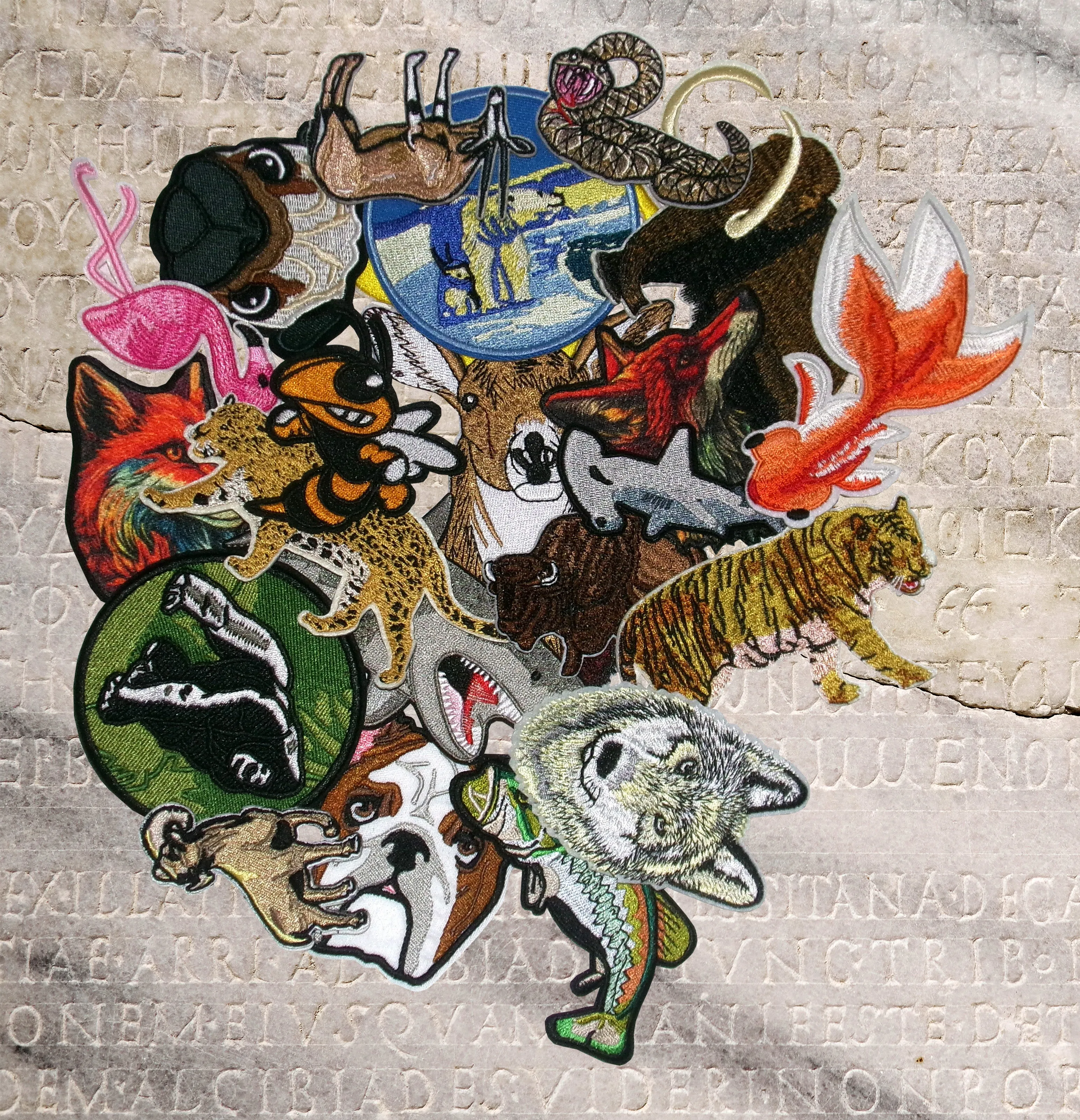Additional CUSTOM Patch - Up To 11" - Your Own Artwork - Up to 10 Colors - a USA Company - Embroidered Appliques for Clothing Vest Jacket Uniform Cosplay - Personalized Business Logos (Copy)