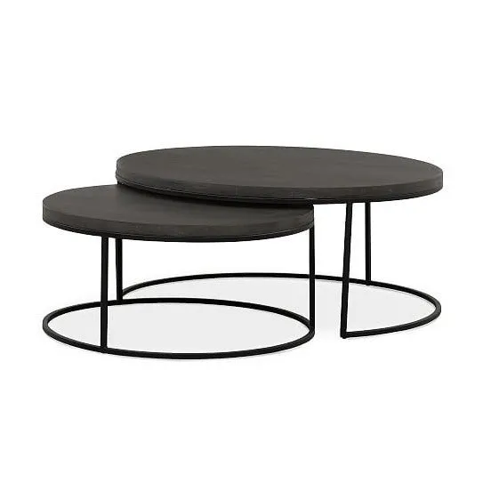 Annabella Nesting Coffee table (Black)