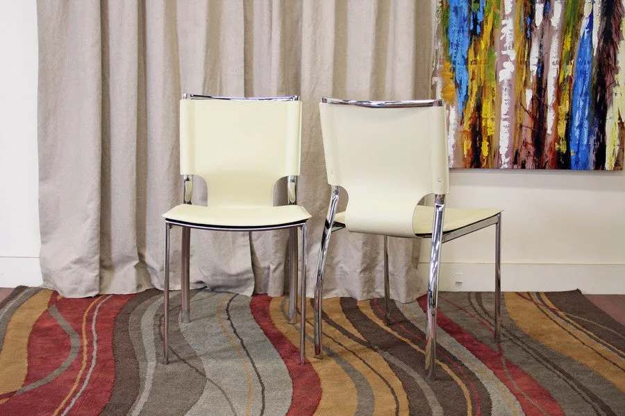Baxton Studio Montclare Modern Dining Chair in Set of 2