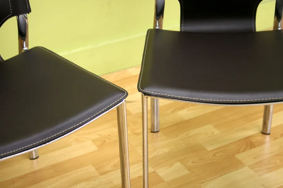 Baxton Studio Montclare Modern Dining Chair in Set of 2