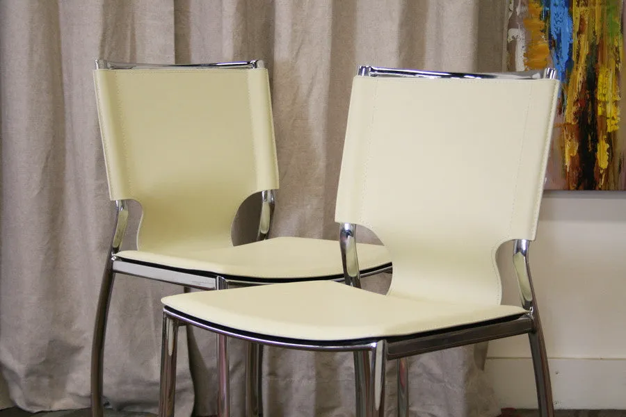 Baxton Studio Montclare Modern Dining Chair in Set of 2
