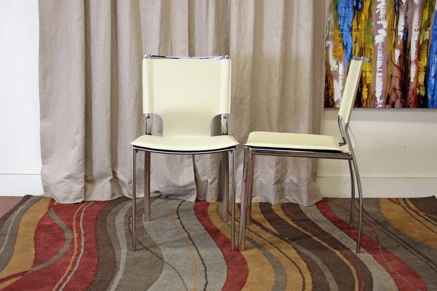 Baxton Studio Montclare Modern Dining Chair in Set of 2