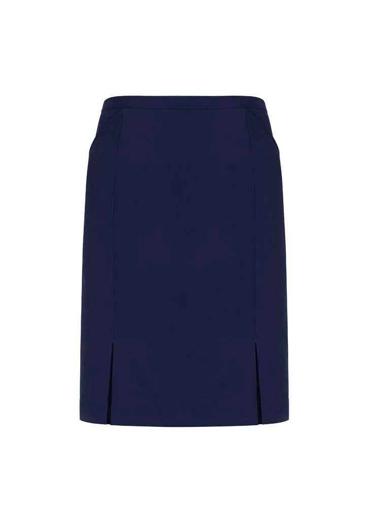 Biz Corporate Womens Siena Front Pleat Detail Straight Skirt (20720)