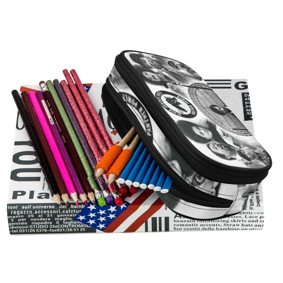 BLACK PANTHER PARTY Pencil Pouch/Large