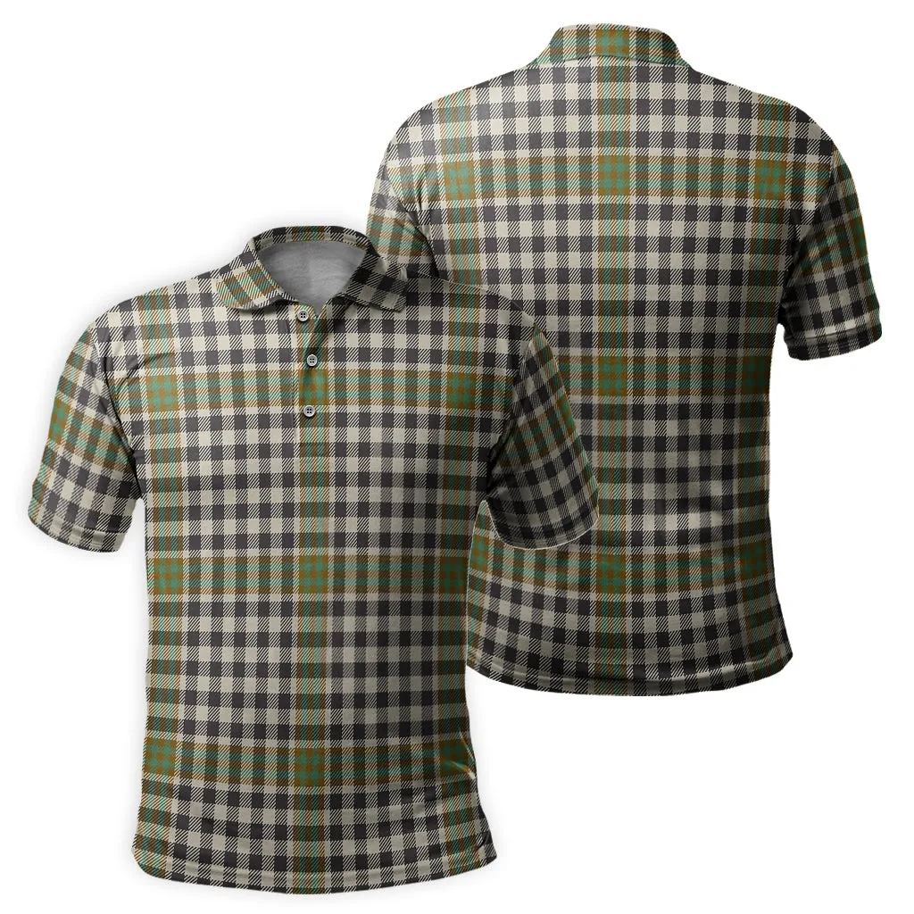 Burns Check Tartan Mens Polo Shirt