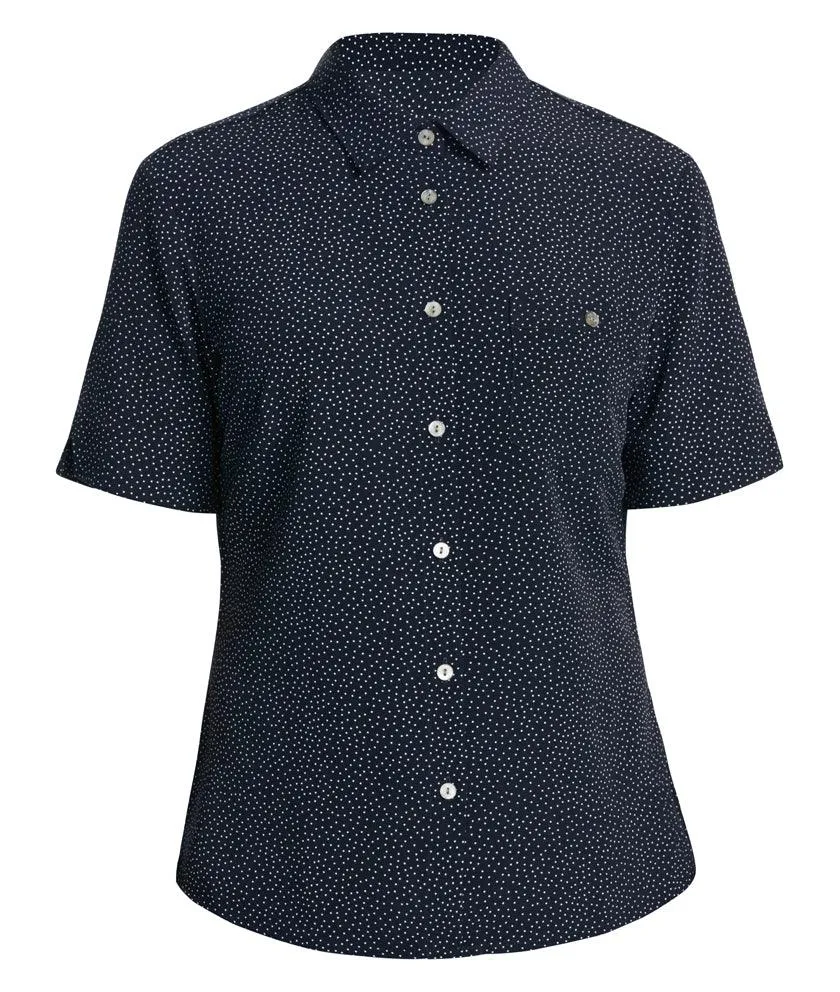 CATU7H Silvi Spot Print Short Sleeve Shirt