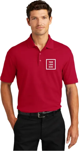Custom Polo Shirts for Men Women Personalized Design Your Own Text Logo Name Embroidered 100% Cotton Golf Shirt