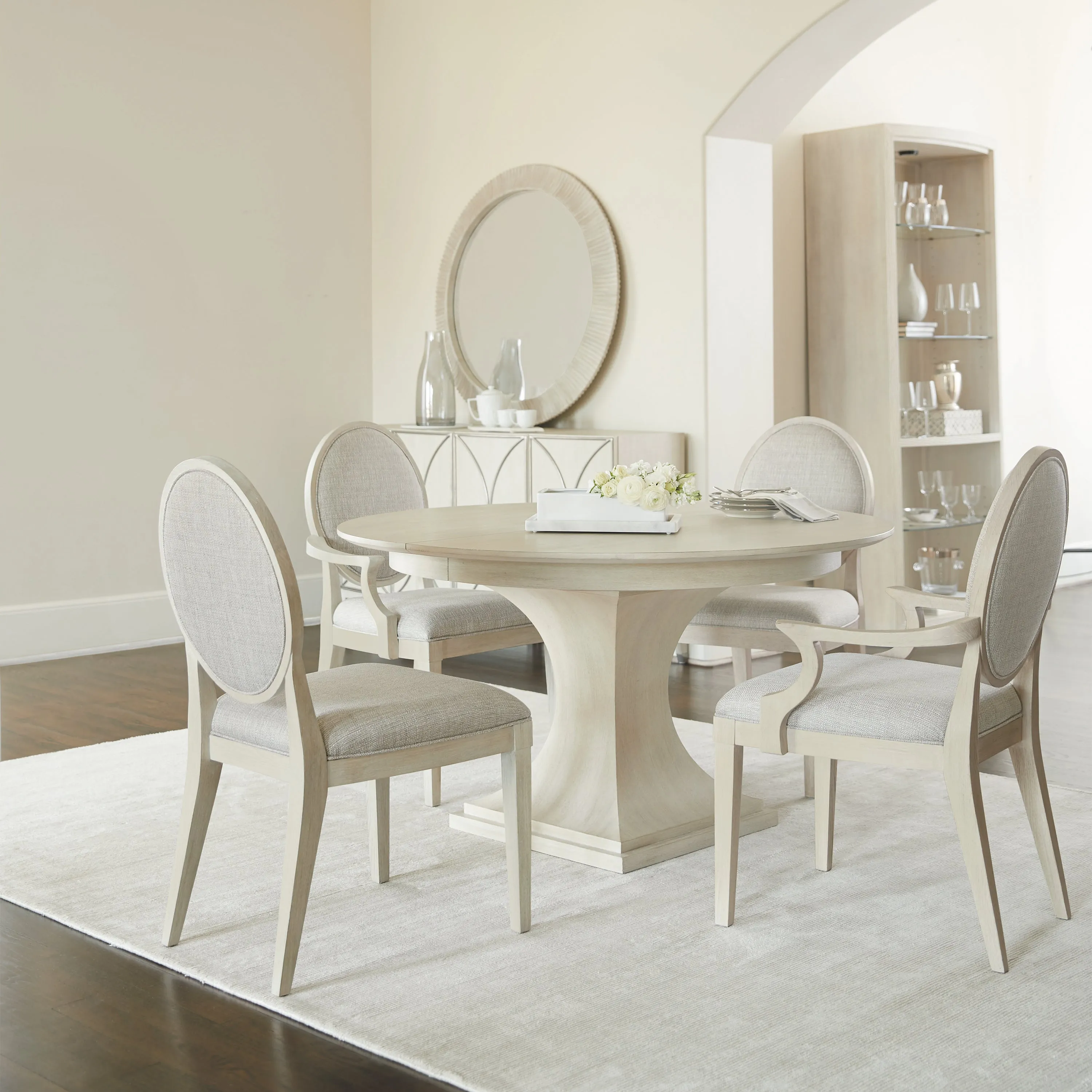East Hampton Oval Back Arm Chair