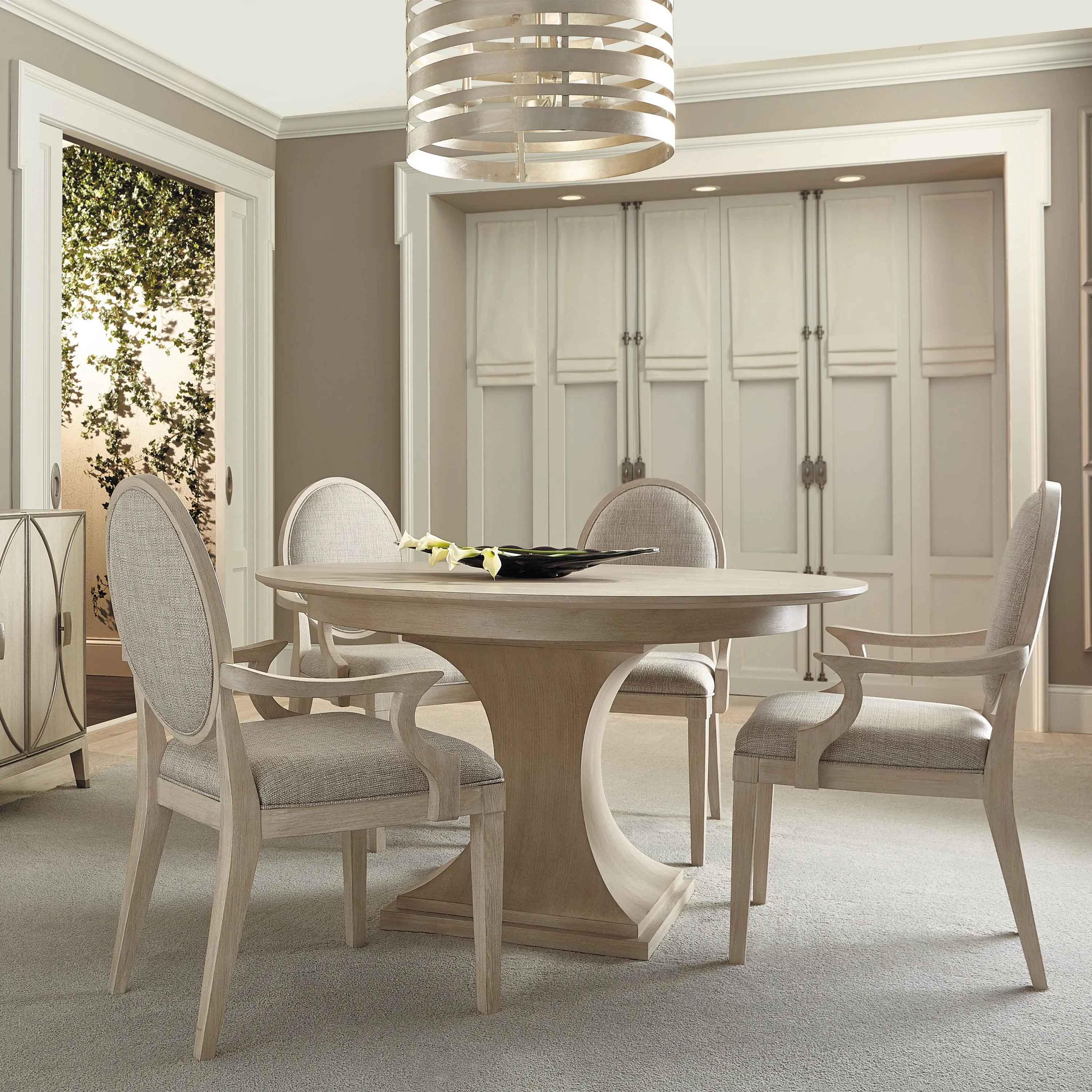 East Hampton Oval Back Arm Chair