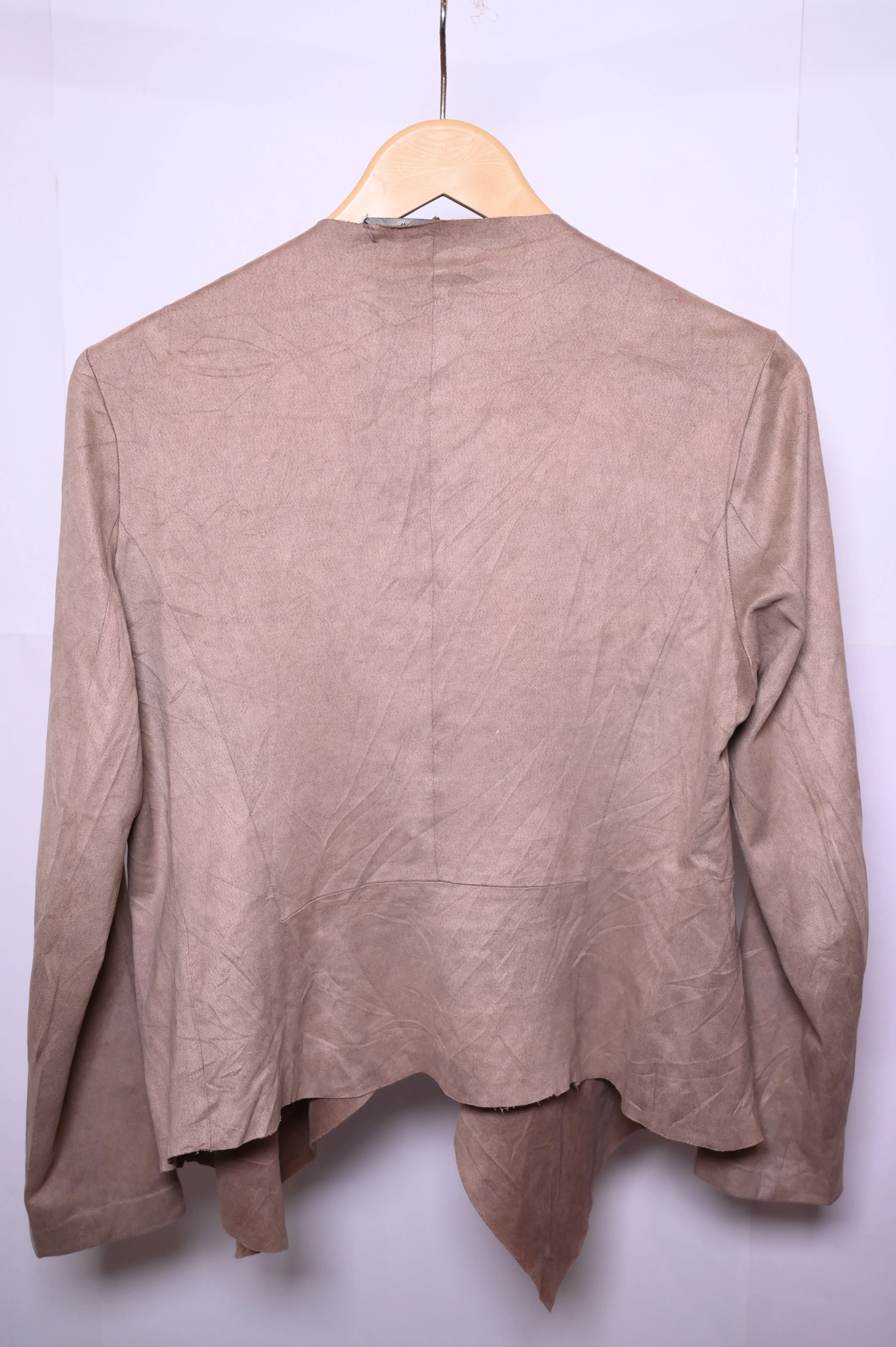 Fawn Polyester Shrug
