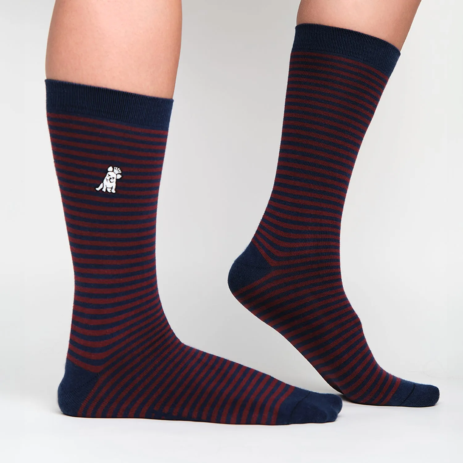 Men's Striped Printed Socks