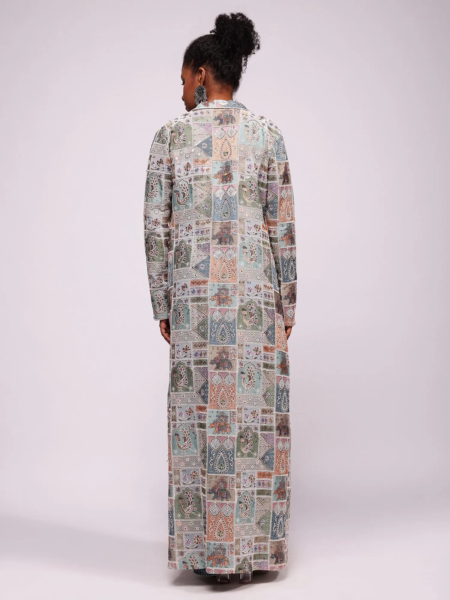 Naira Embroidered Kimono