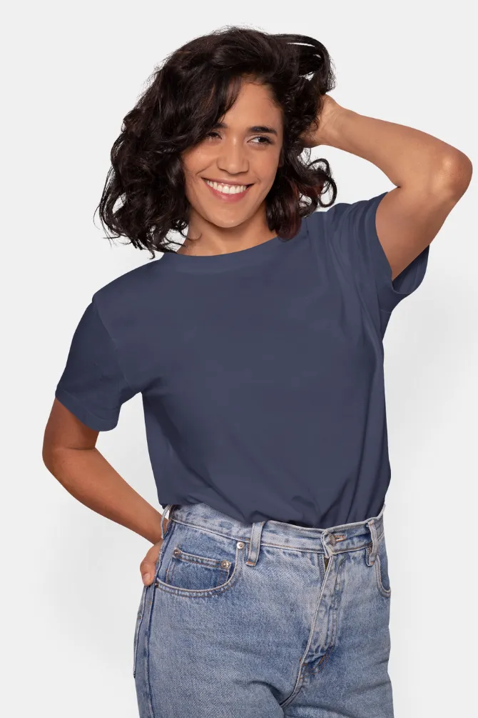Navy Blue T-shirt for women