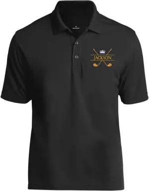 Personalized Golf Polo Shirt for Men. Best Golf Designs Collection for Polo T-Shirts & Your Custom Embroidered Name Team Club