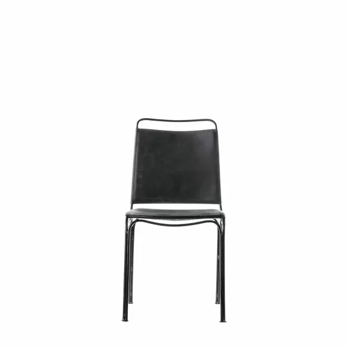 Petham Dining Chair Black (2pk) - Black