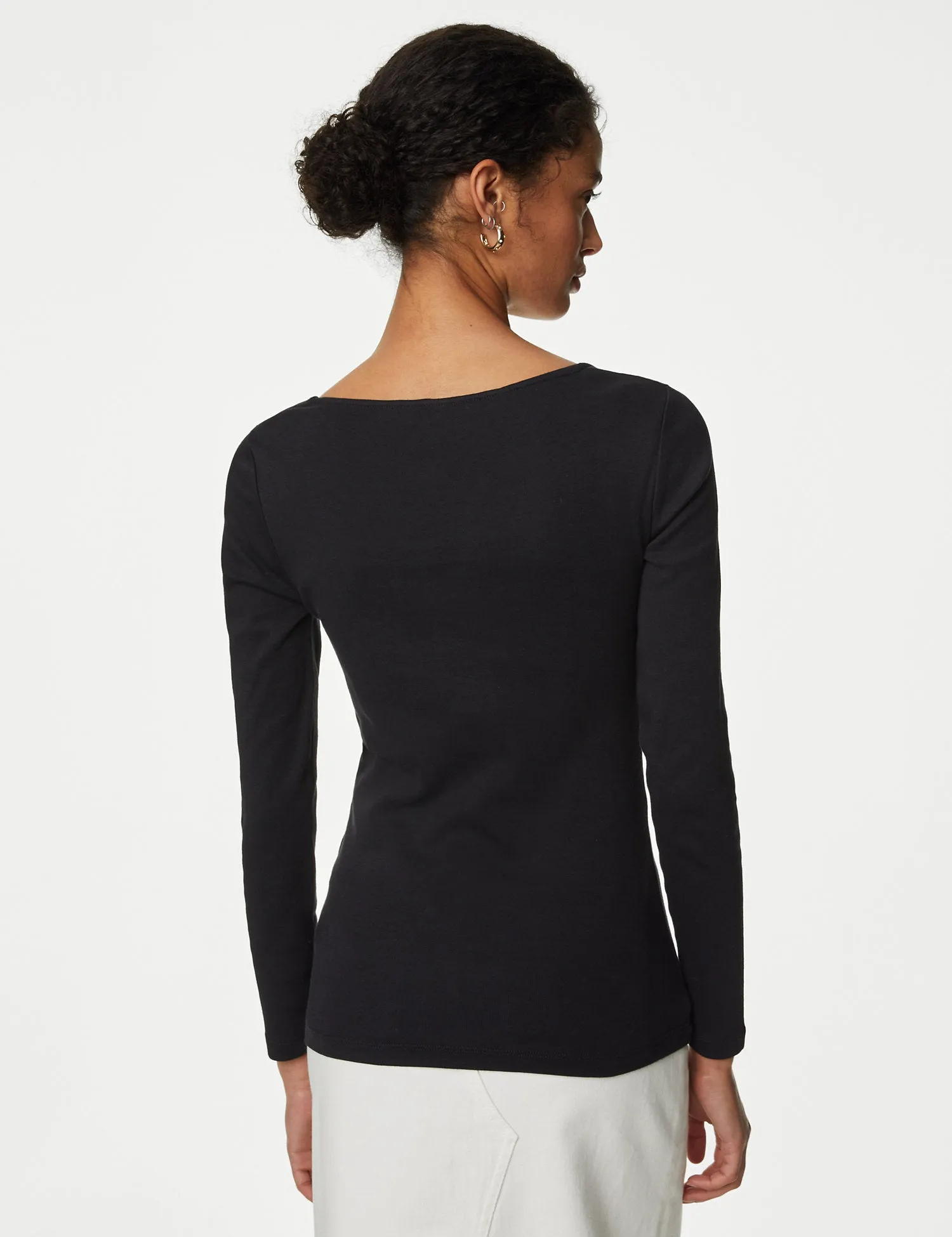 Pure Cotton Slim Fit Top