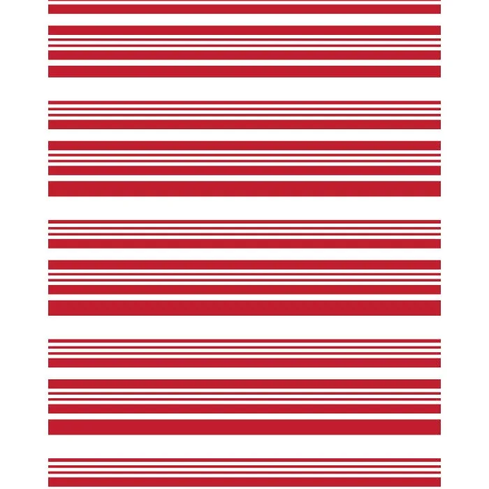 Red Stripes Printed Backdrop