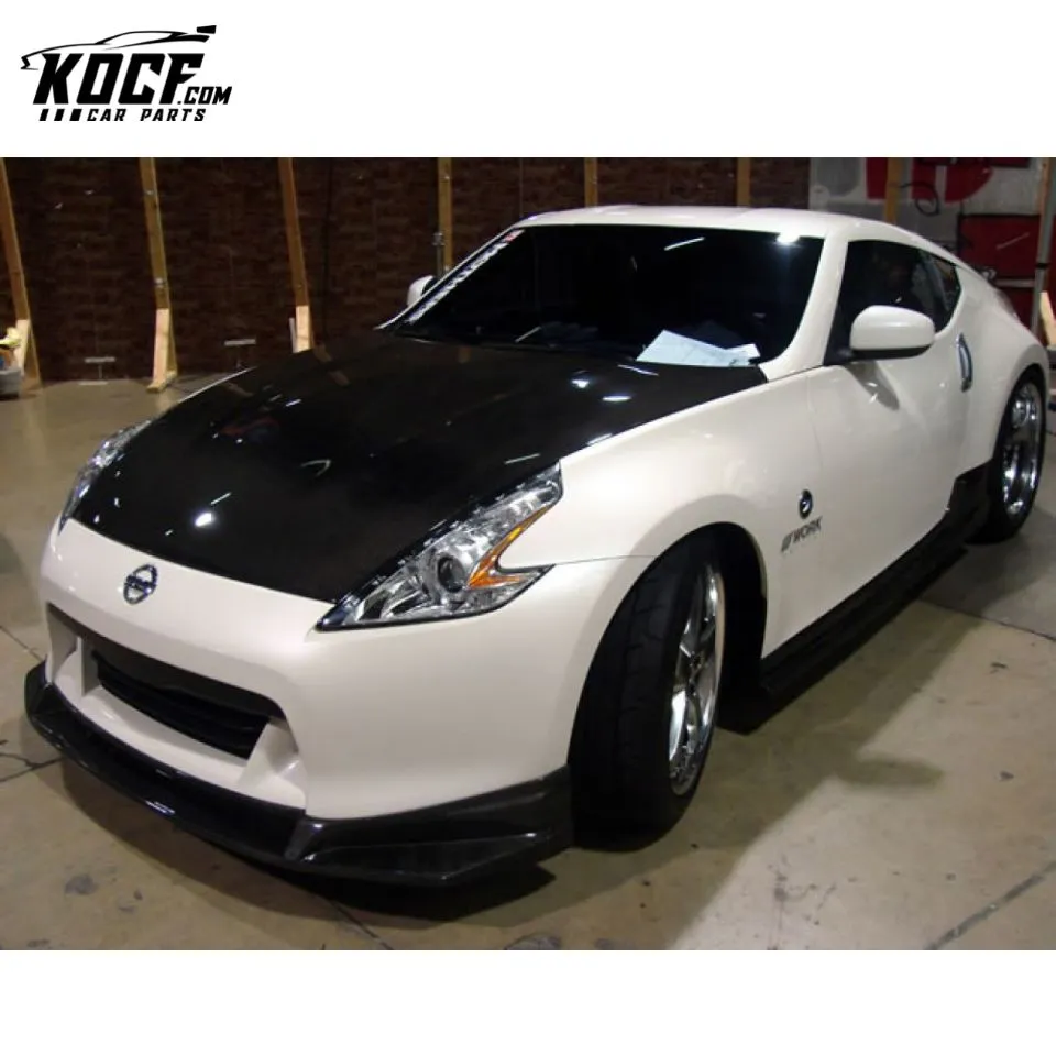 Seibon NS-STYLE CARBON FIBER SIDE SKIRTS FOR 2009-2020 NISSAN 370Z