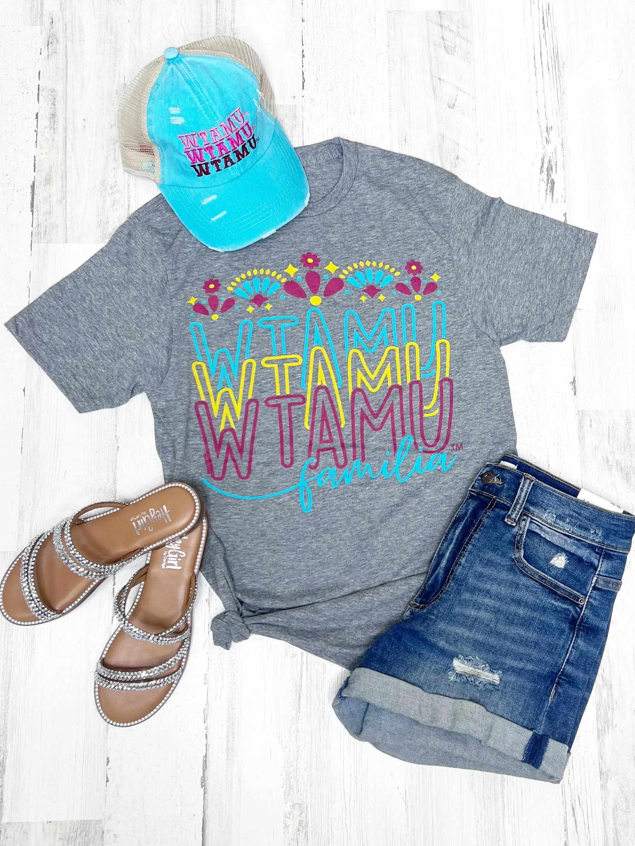 WTAMU Familia Script Tee